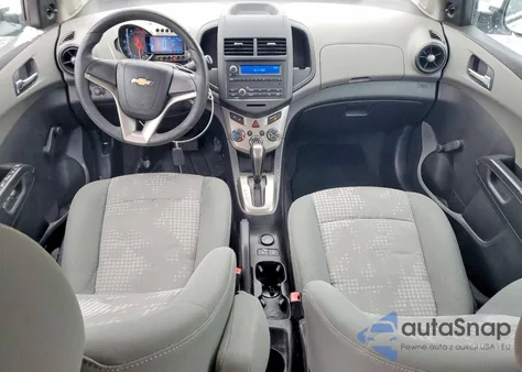 2012 Chevrolet Sonic Ls из США, поврежденный, VIN 1G1JA6SH9C4213235